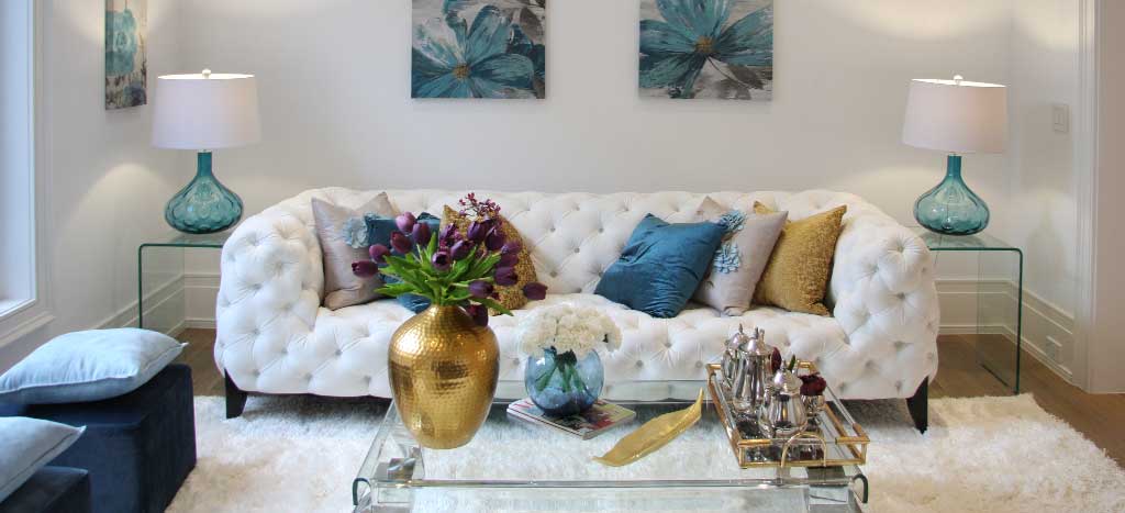 View of Luxury Toronto home staging ideas to lighten and brighten your main floor